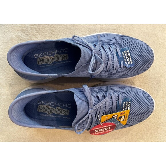 Skechers Slip-Ins Ultra Flex 3.0 Periwinkle Walking Shoes 149710 Size 8.5 NEW - Picture 6 of 10